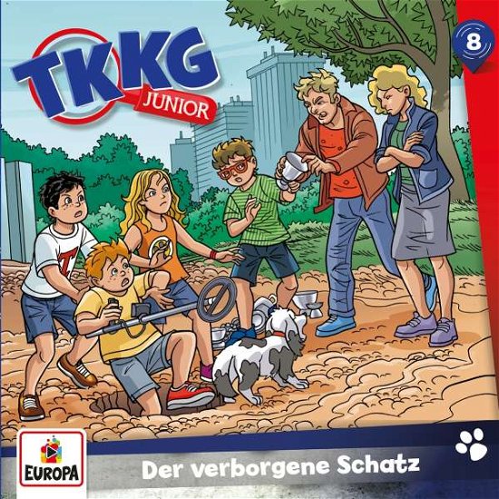 Cover for Tkkg Junior · 008/der Verborgene Schatz (CD) (2019)