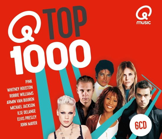 Qmusic Top 1000 - V/A - Musiikki - SONY MUSIC - 0190758970523 - torstai 15. marraskuuta 2018