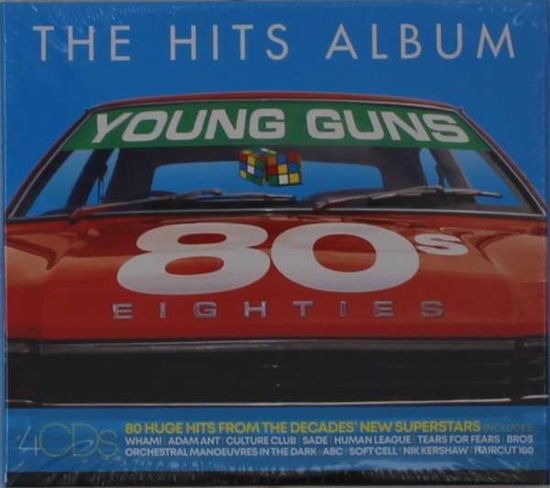 Cover for Various Artists · The Hits Album - The 80s Young Guns (CD) (2019)