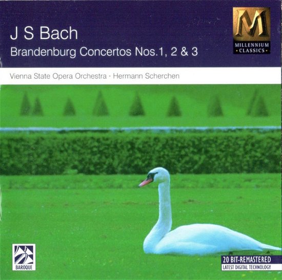 Cover for Vienna State Opera Orchestra / Scherchen Hermann · Brandenburg Concertos Bwv 1046-1048 1-3 (CD) (1996)