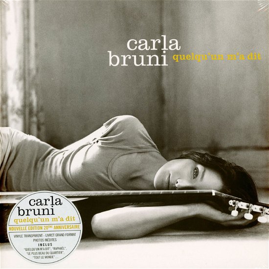 Cover for Carla Bruni · Quelqu'un Ma'a Dit (LP) [Limited edition] (2022)
