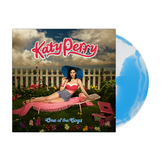 Cover for Katy Perry · One of the Boys (LP/7&quot;) [Cloudy Blue Sky Swirl edition] (2023)