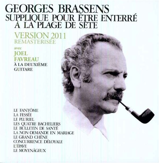 Cover for Georges Brassens · Supplique Pour Etre Enterre a La Plage De Sete (LP) (2011)