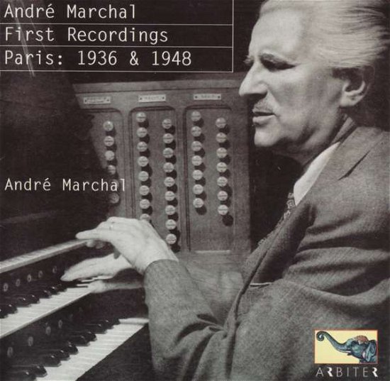 Cover for Andre Marchal · First Recordings (CD) (2010)