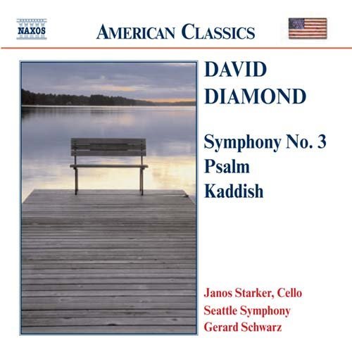 Cover for Diamond / Starker / Schwarz / Seattle Symphony · Symphony 3 / Psalm / Kaddish for Cello &amp; Orchestra (CD) (2003)