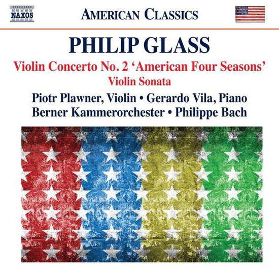 Violin Concerto No.2 'american Four Seasons' - Philip Glass - Música - NAXOS - 0636943986523 - 3 de enero de 2020