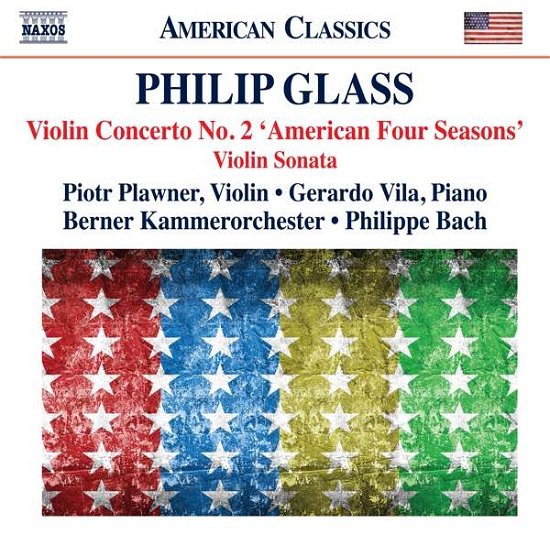 Violin Concerto No.2 'american Four Seasons' - Philip Glass - Música - NAXOS - 0636943986523 - 3 de janeiro de 2020