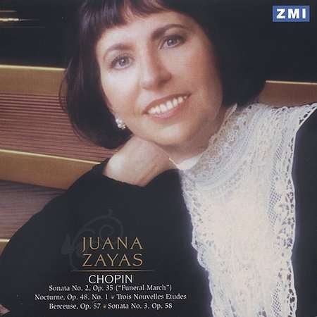 Cover for Juana Zayas · Juana Zayas Plays Chopin (CD)