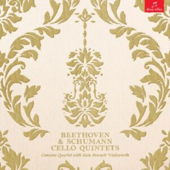 Cover for Kate Bennett Wadsworth and the Consone String Quartet · Beethoven And Schumann Quintets (CD) (2025)