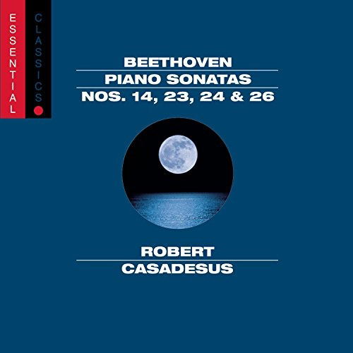 Cover for Beethoven / Casadesus · Piano Sonatas 14 23 24 &amp; 26: Essential Classics (CD) (2003)