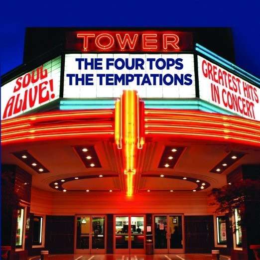 Soul Alive : Greatest Hits In Concert - Four Tops / Temptations - Musique - NASJON/AIRLINE REC - 0708535781523 - 9 juin 2015