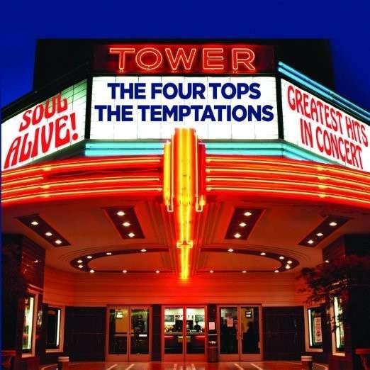 Cover for Four Tops / Temptations · Soul Alive Greatest Hits Concert (CD) (2015)