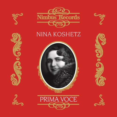 Cover for Prima Voce: Nina Koshetz: Complete Victor Schirmer (CD) (2007)