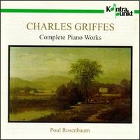 Complete Piano Works - C. Griffes - Musik - KONTRAPUNKT - 0716043221523 - 18. november 1999