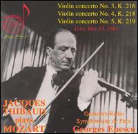 Jacques Thibaud Plays Mozart - Mozart / Thibaud - Musique - DRI - 0723724588523 - 2 septembre 2003