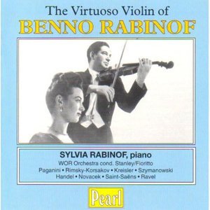 Cover for Benno Rabinhof · Virtuoso Violin Of (CD) (1990)