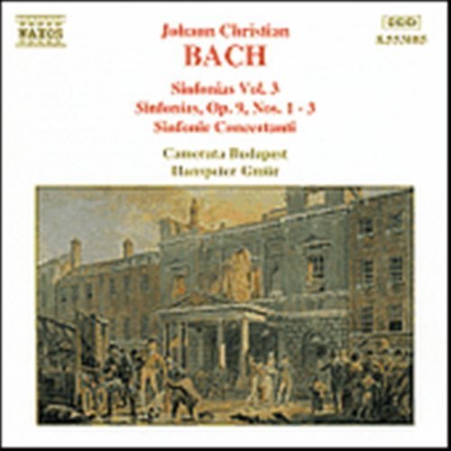 Cover for Johann Christian Bach · Sinfonias Vol.3 No.1-3 (CD) (1997)