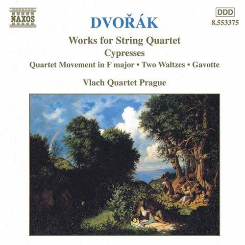 Works for String Quartets 5 - Dvorak / Vlach Quartet Prague - Muziek - NAXOS - 0730099437523 - 28 juli 1998