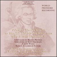 Violin Concertos By Black Composers - Rachel Bartonencore C Ohege - Música - CEDILLE RECORDS - 0735131903523 - 4 de enero de 2010