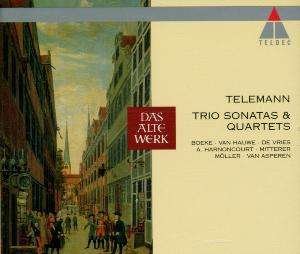 Cover for Telemann · Trio Sonatas &amp; Quartets (CD)