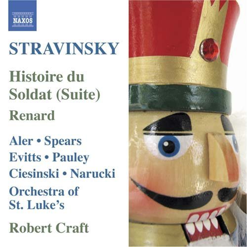 Stravinskyhistoire Du Soldat - Or of St Lukescraft - Muziek - NAXOS - 0747313250523 - 2007