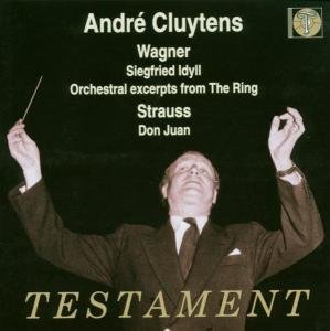 Wiener Philh / Opéra De Paris / Cluytens · Orkesterstykker Testament Klassisk (CD) (2000)