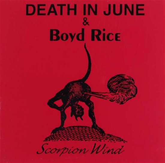 Cover for Death In June · Scorpion Wind (CD) (2008)
