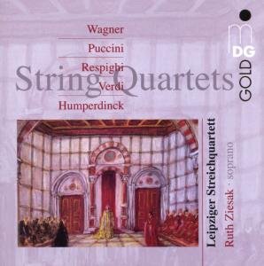 String Quartets - Wagner / Puccini / Ziesak / Leipzig String Quartet - Música - MDG - 0760623149523 - 27 de maio de 2008