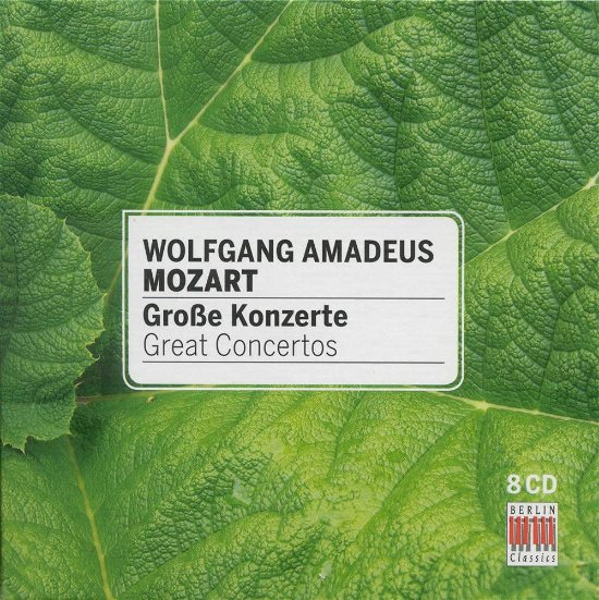 Cover for Mozart W.a. · Grosse Konzerte / great.. (CD) [Box set] (2008)