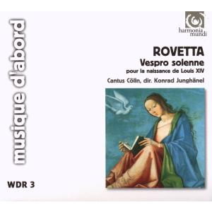 Cover for Rovetta - Solemn Vespers (CD) (2023)