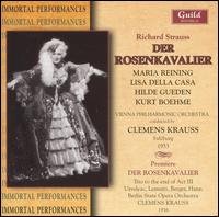 Der Rosenkavalier - Strauss,r. / Reining / Casa / Boehme / Krauss - Musiikki - GUILD - 0795754229523 - tiistai 28. joulukuuta 2004