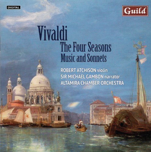 Cover for Vivaldi / Atchison / Atamira Chamber Orch · Four Seasons: Music &amp; Sonnets (CD) (2012)
