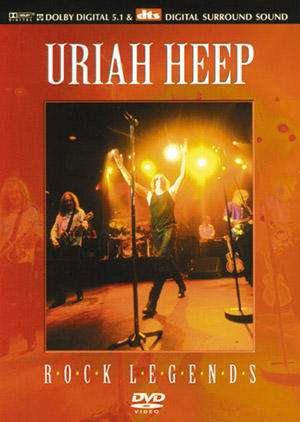 Cover for Uriah Heep · Rock Legends (MDVD) (2004)