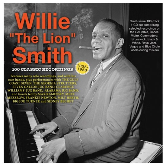 Cover for Willie the Lion Smith · 100 Classic Recordings 1925-53 (CD) (2022)