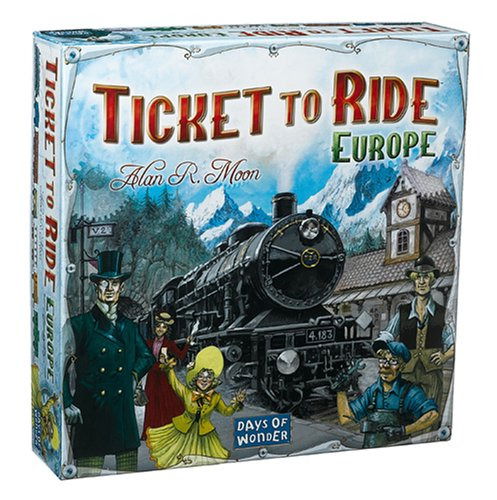 Ticket To Ride Europe Bordspel - Asmodee - Produtos - Days Of Wonder - 0824968717523 - 10 de novembro de 2022