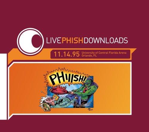 Cover for Phish · Live Phish 14/11/95 (CD) [Digipak] (1990)
