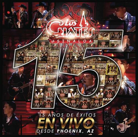 Cover for Cuates De Sinaloa · Los Cuates De Sinalo - 15 Anos De Exitos en Vivo D (CD) (2023)