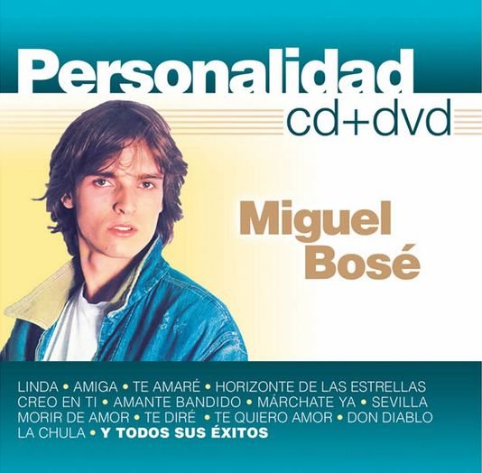 Cover for Miguel Bose · Personalidad (CD/DVD) (2014)