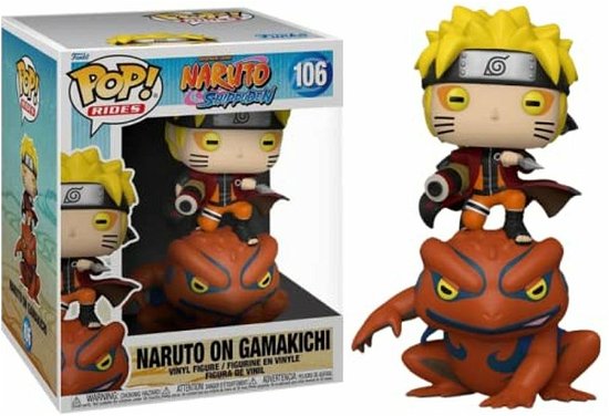 Cover for Funko · Naruto - Pop Rides Na 106 - Naruto On Gamakichi (Toys) [Special edition] (2023)