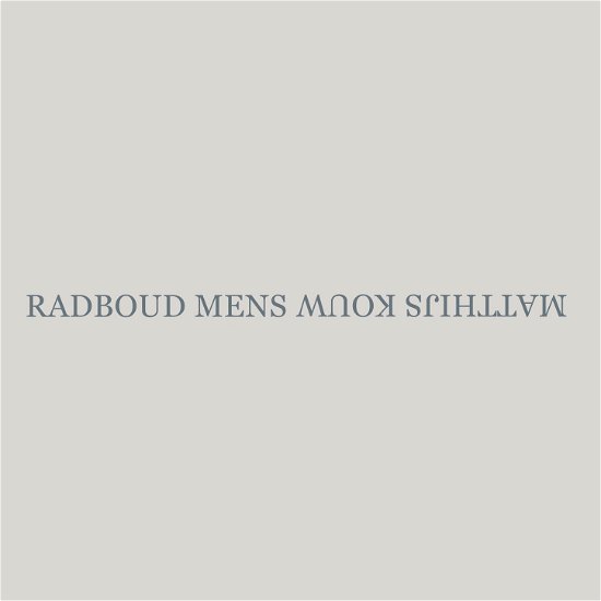 Cover for Radboud Mens · 1 (LP) (2018)