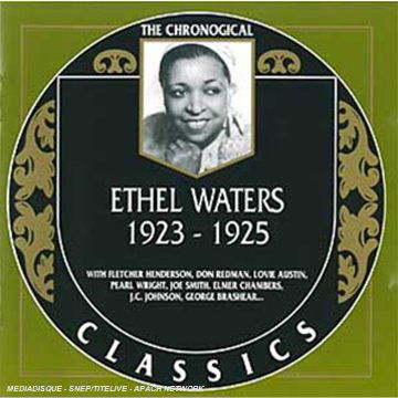 Cover for Ethel Waters · 1923-25 (CD) (1998)