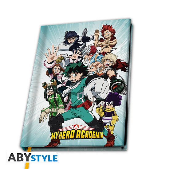 MY HERO ACADEMIA - Heroes - Notebook A5 - P.Derive - Merchandise - ABYSSE UK - 3665361020523 - 2020
