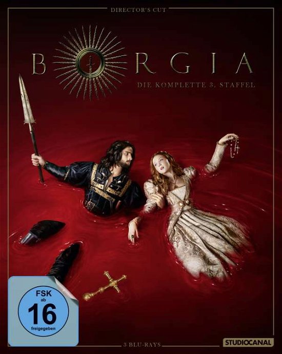 Cover for Borgia - Staffel 3 - Directors Cut (3 Blu-rays) (Blu-ray) (2016)