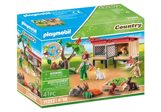 Cover for Playmobil · Playmobil - Rabbit Hutch (71252) (Spielzeug)