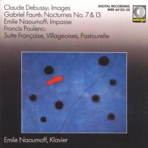 Cover for Debussyfaurepoulenc · Naoumoff (CD) (2016)