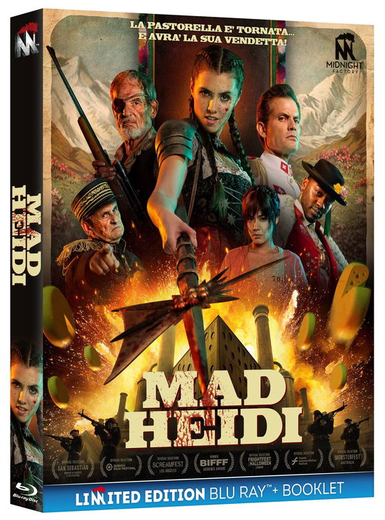 Cover for Mad Heidi (Blu-ray+booklet) (Blu-Ray) (2023)