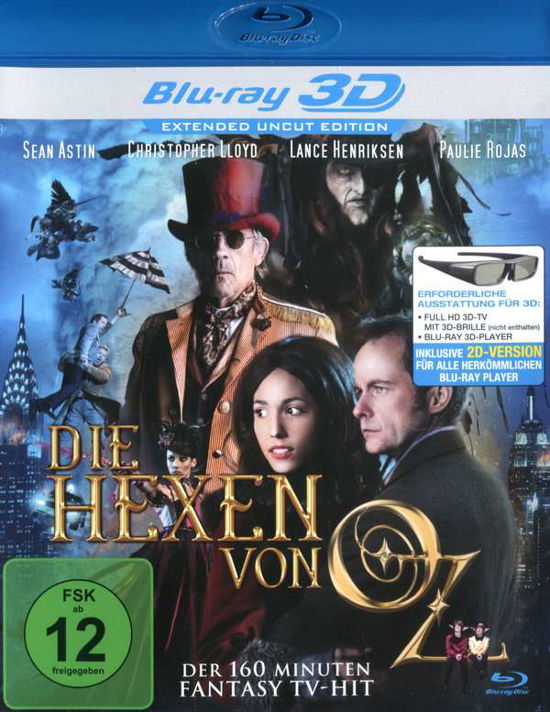 Cover for Rojas / Astin / Boyd / Henriksen / Sara / Lloyd · Die Hexen Von Oz Real 3D (Blu-ray) (2018)