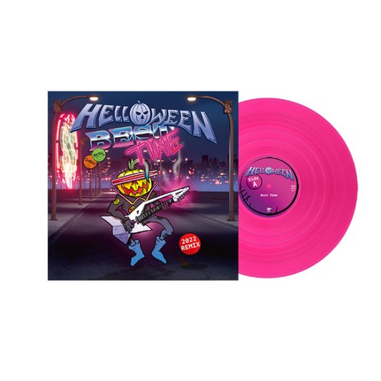 Cover for Helloween · Best Time (Pink Vinyl) (12&quot;) (2022)