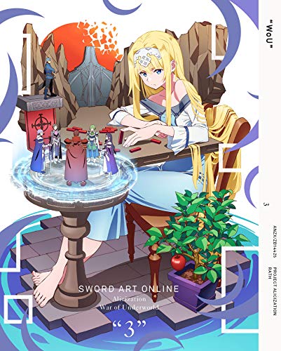 Cover for Kawahara Reki · Sword Art Online Alicization War of Underworld 3 &lt;limited&gt; (MBD) [Japan Import edition] (2020)