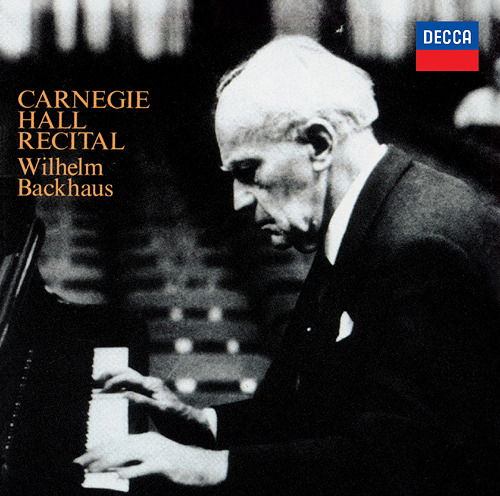 Cover for Wilhelm Backhaus · Carnegie Hall Recital (SHM-CD) [Japan Import edition] (2024)